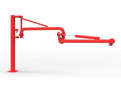 AL1402F1襯四氟頂部裝車鶴管